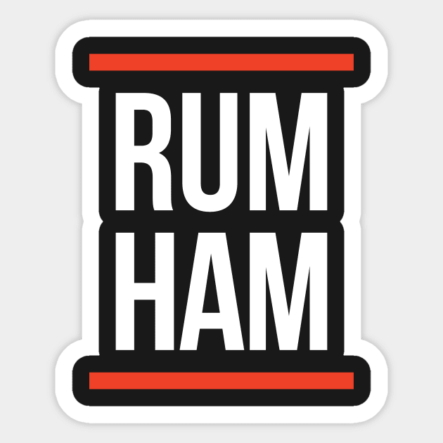 Rum Ham Sticker by RedYolk